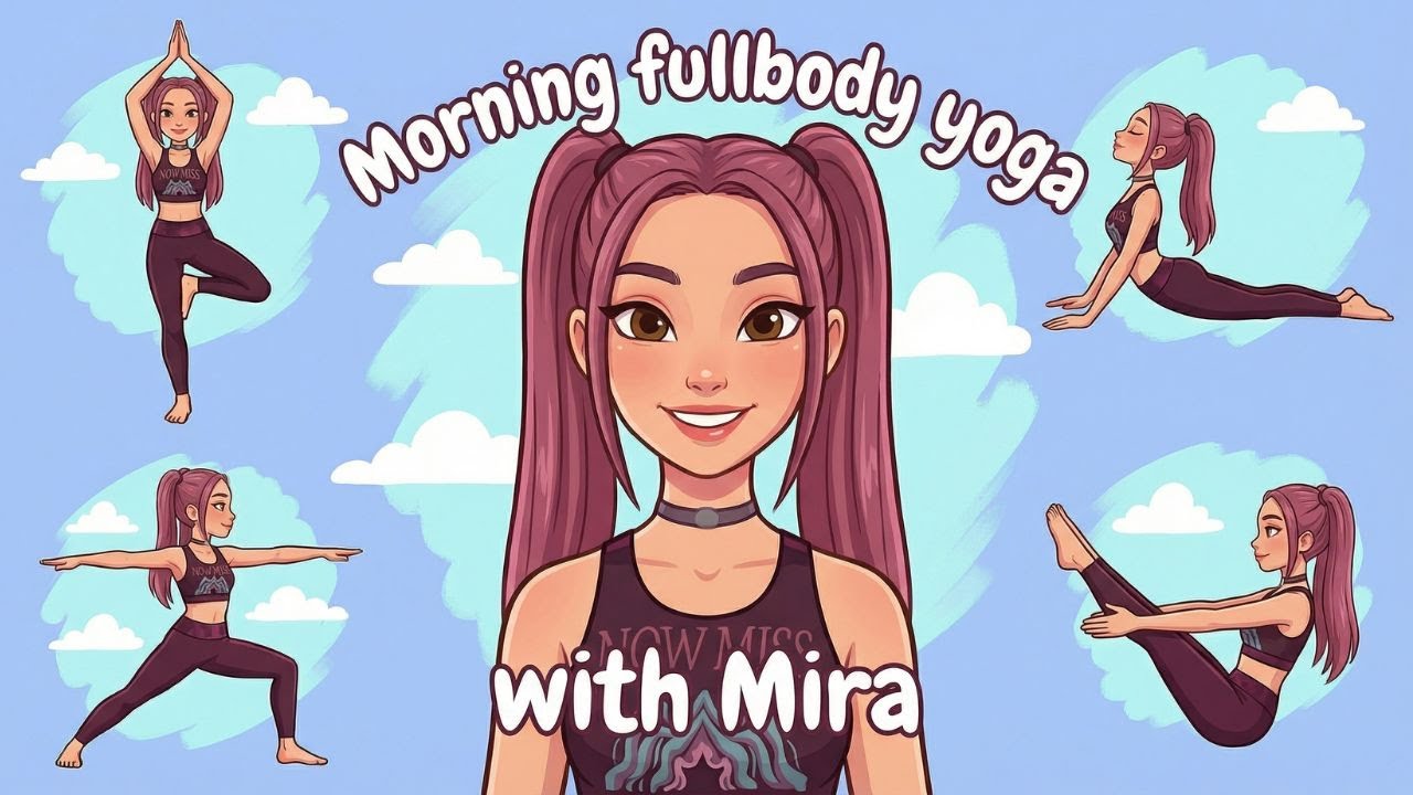 Fullbody Yoga with Mira | Morning Yoga | Kpop Demon Hunters