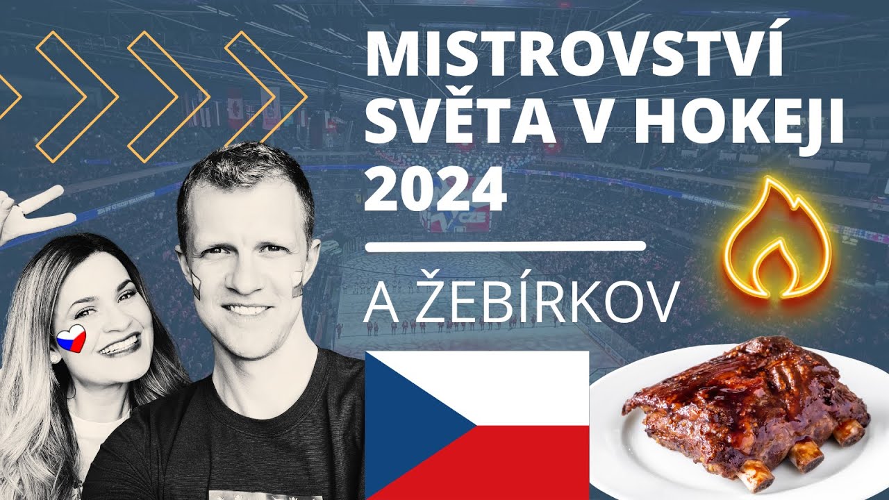 SMĚR PRAHA | MS V LEDNÍM HOKEJI 2024 | ČESKO - NORSKO | NÁVŠTĚVA ŽEBÍRKOVA