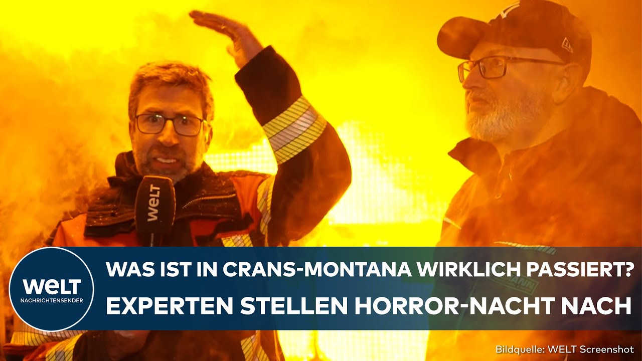 CRANS-MONTANA: Gefangen in der Feuer-Falle! So t&uuml;ckisch ist eine Rauchgasdurchz&uuml;ndung!