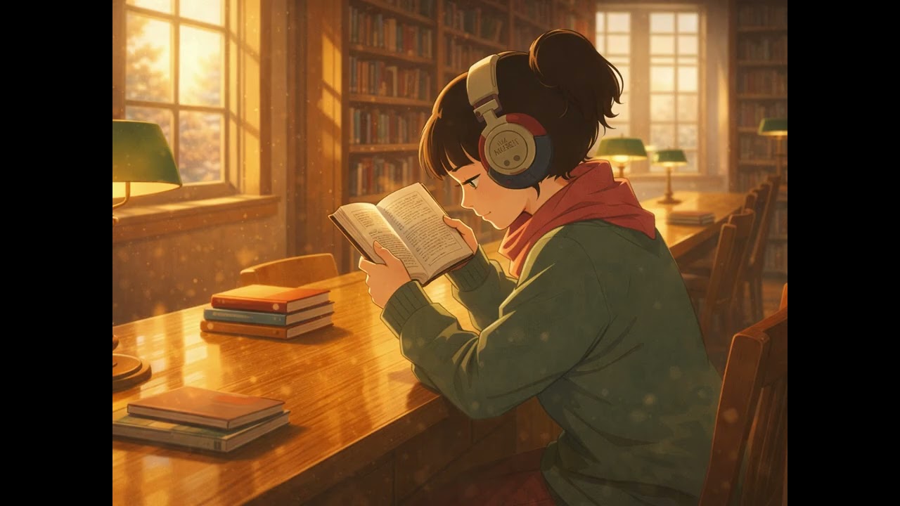 Reading in the Library | lofi