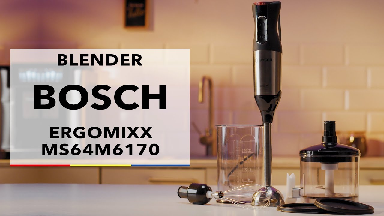 Blender Bosch ErgoMixx MS64M6170 - dane techniczne - RTV EURO AGD