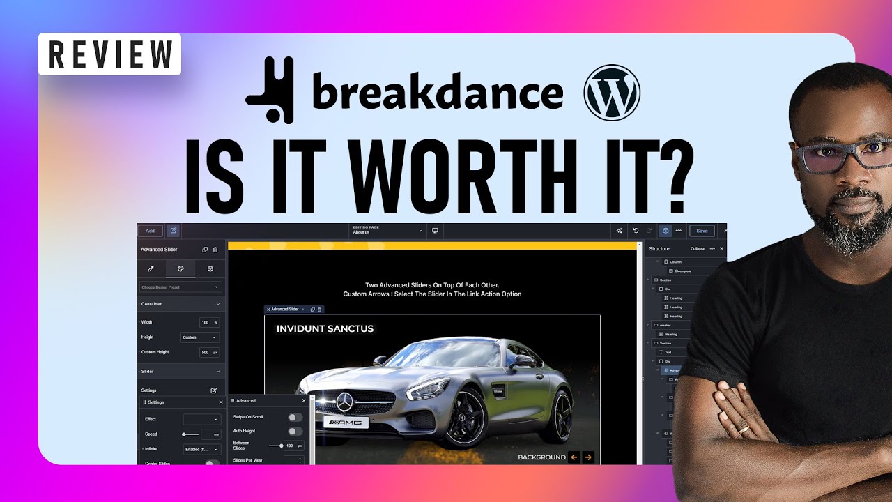 Breakdance Pro WordPress Review | should you switch from Elementor?
