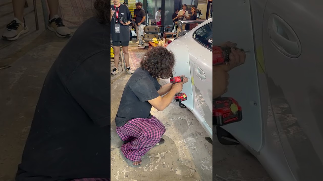 Master Nakai San builds a 997 RWB Porsche in the Philippines
