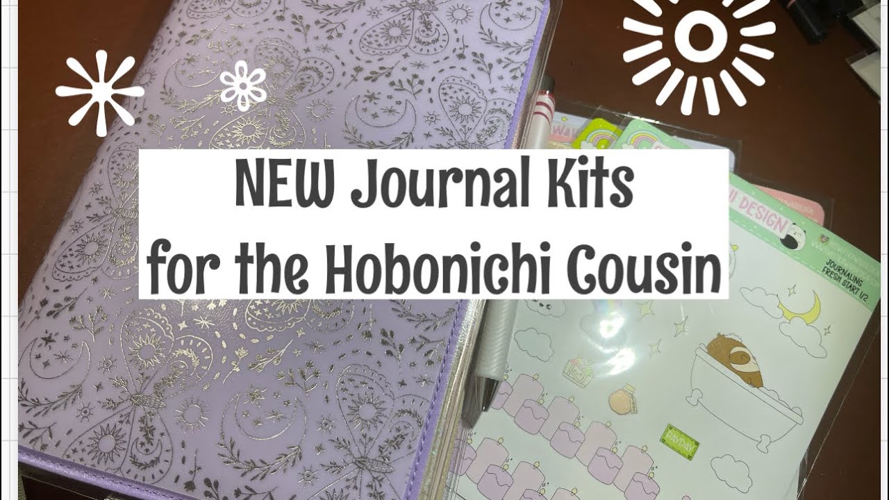 New Journal Kits From Sweet Kawaii Designs | Hobonichi Cousin Daily Pages