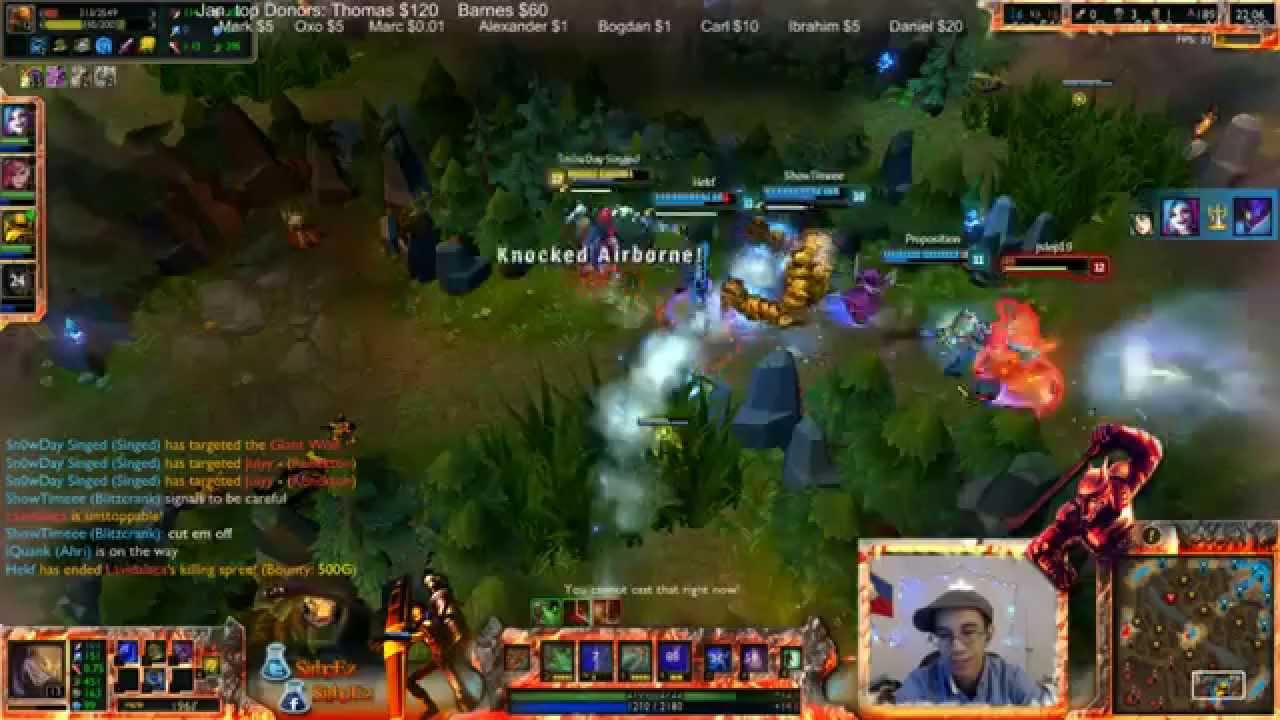 SirhcEz Singed vs Renekton [Diamond 1 solo queue top]