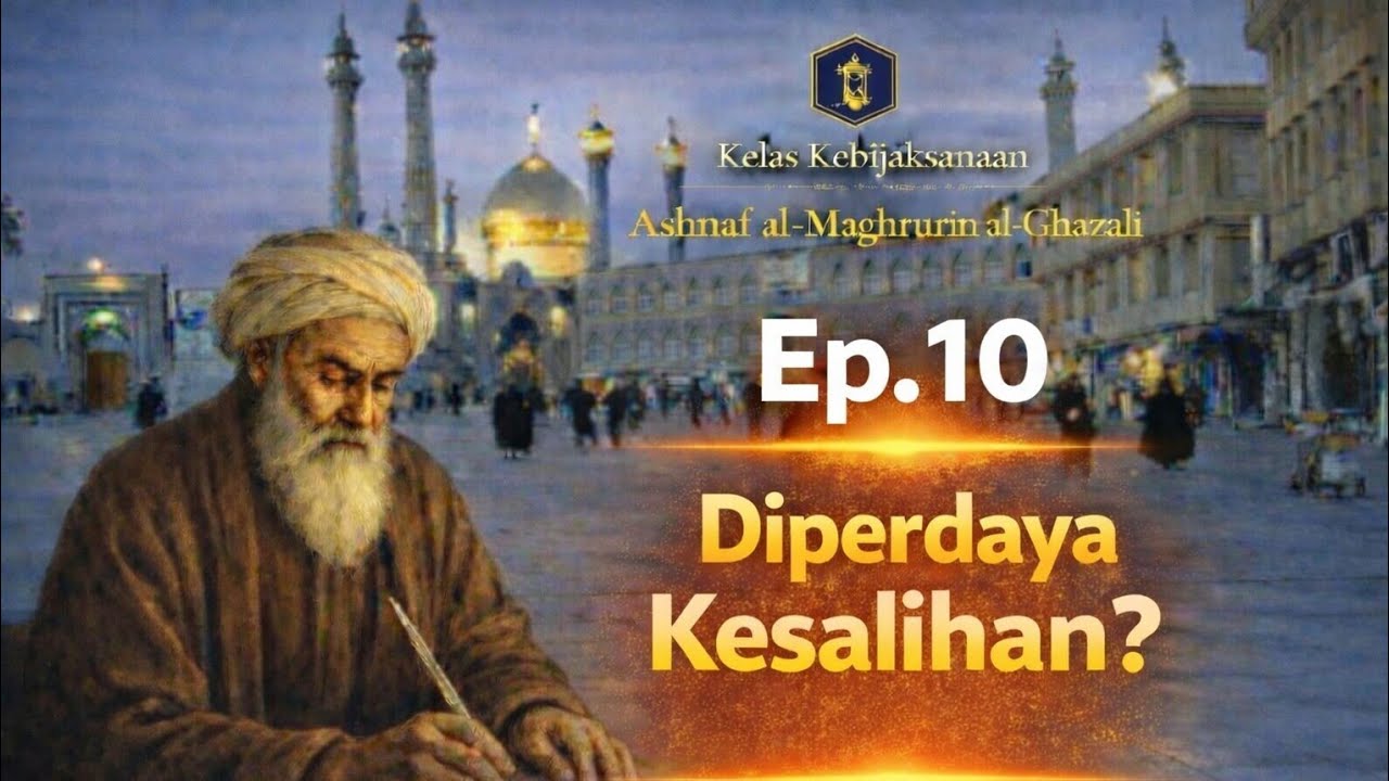 Al-Ghazali | Ashnaaful Maghruuriin | Ep. 10 | Tipologi Orang Yang Tertipu Amal Salihnya Sendiri