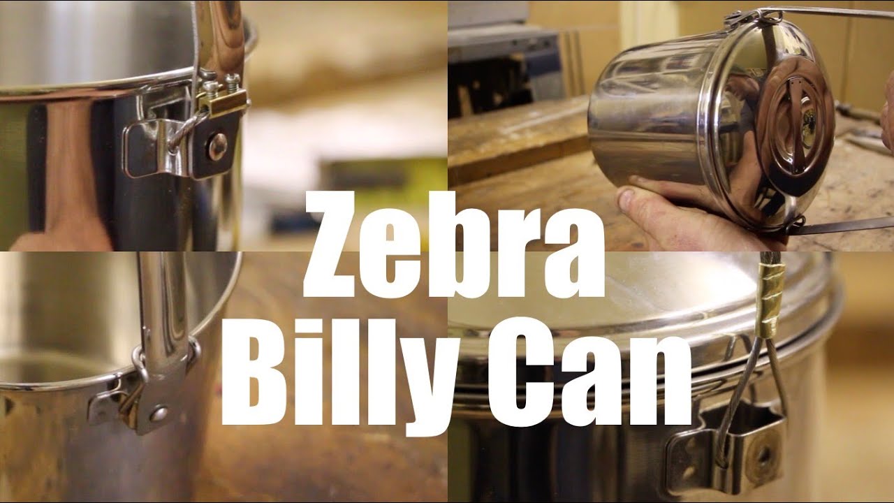 Zebra Cooking Pot Modifications.  Clip and Bail Handle Improvements.