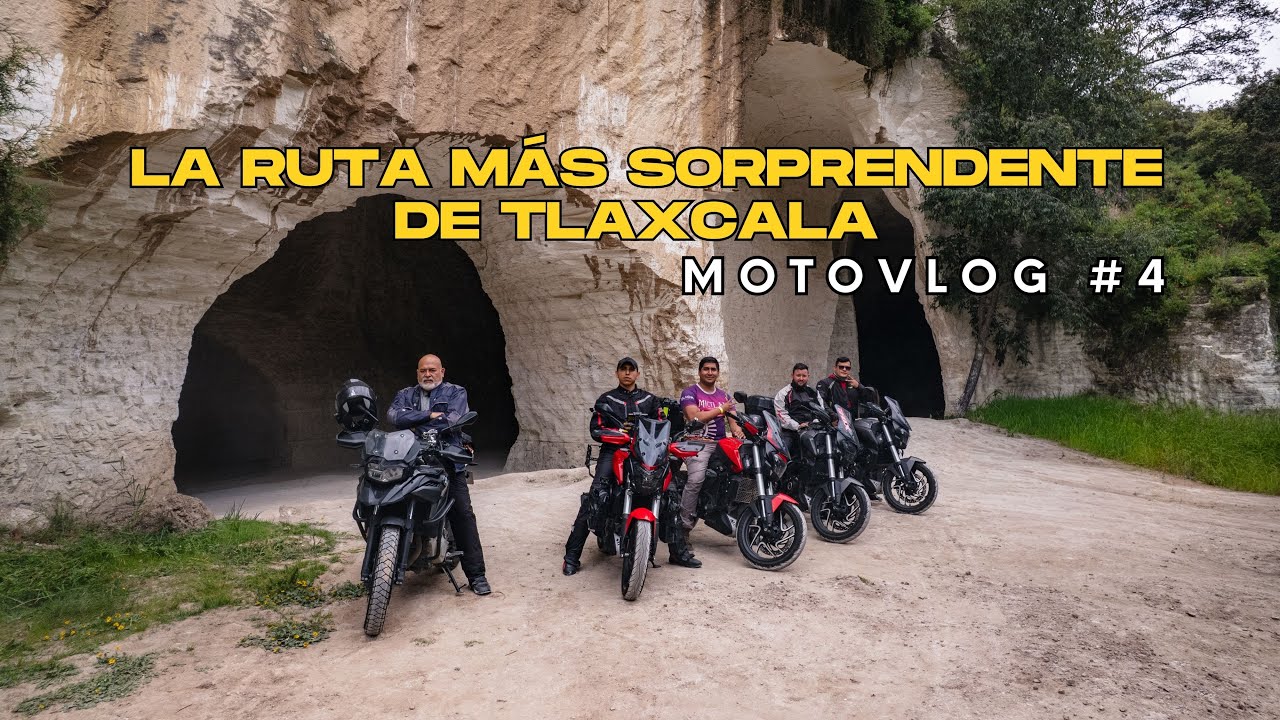 RUTA MINAS DE TIZA l EX HACIENDA DE CHAUTLA I MOTOVLOG #4 I DOMINAR 400 2025
