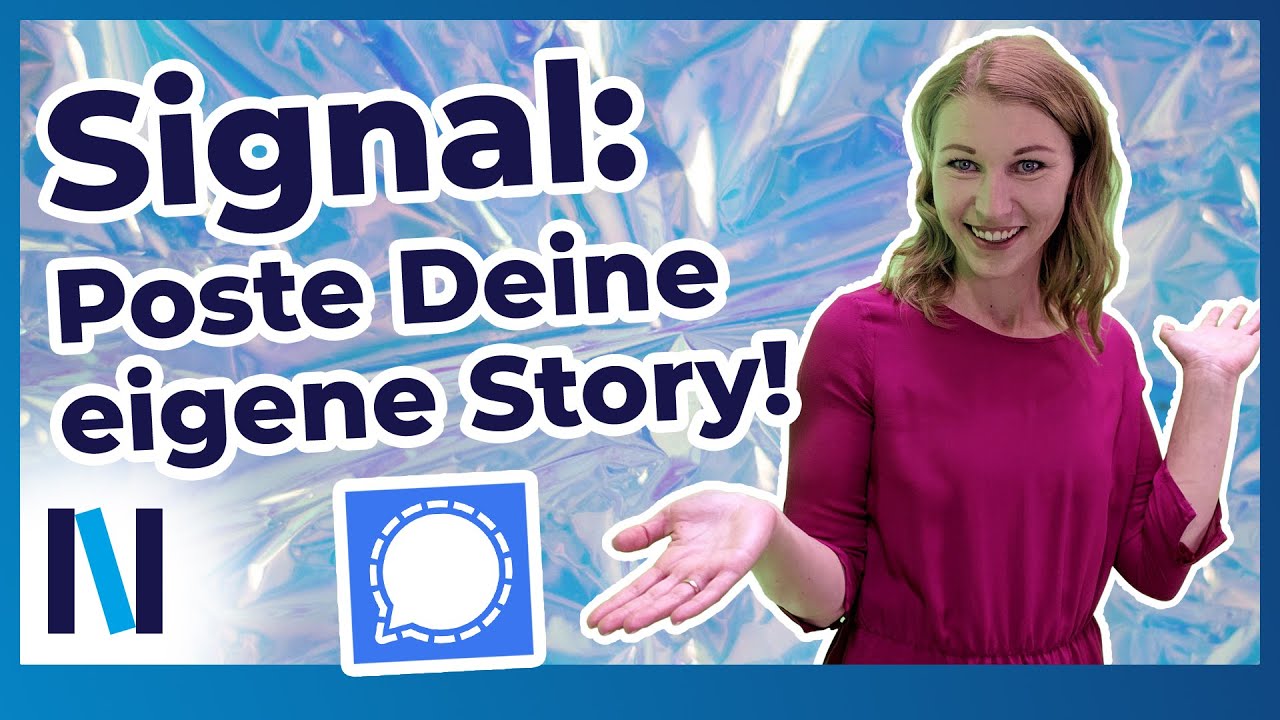 Messenger-App Signal: Storys erstellen und mit anderen teilen