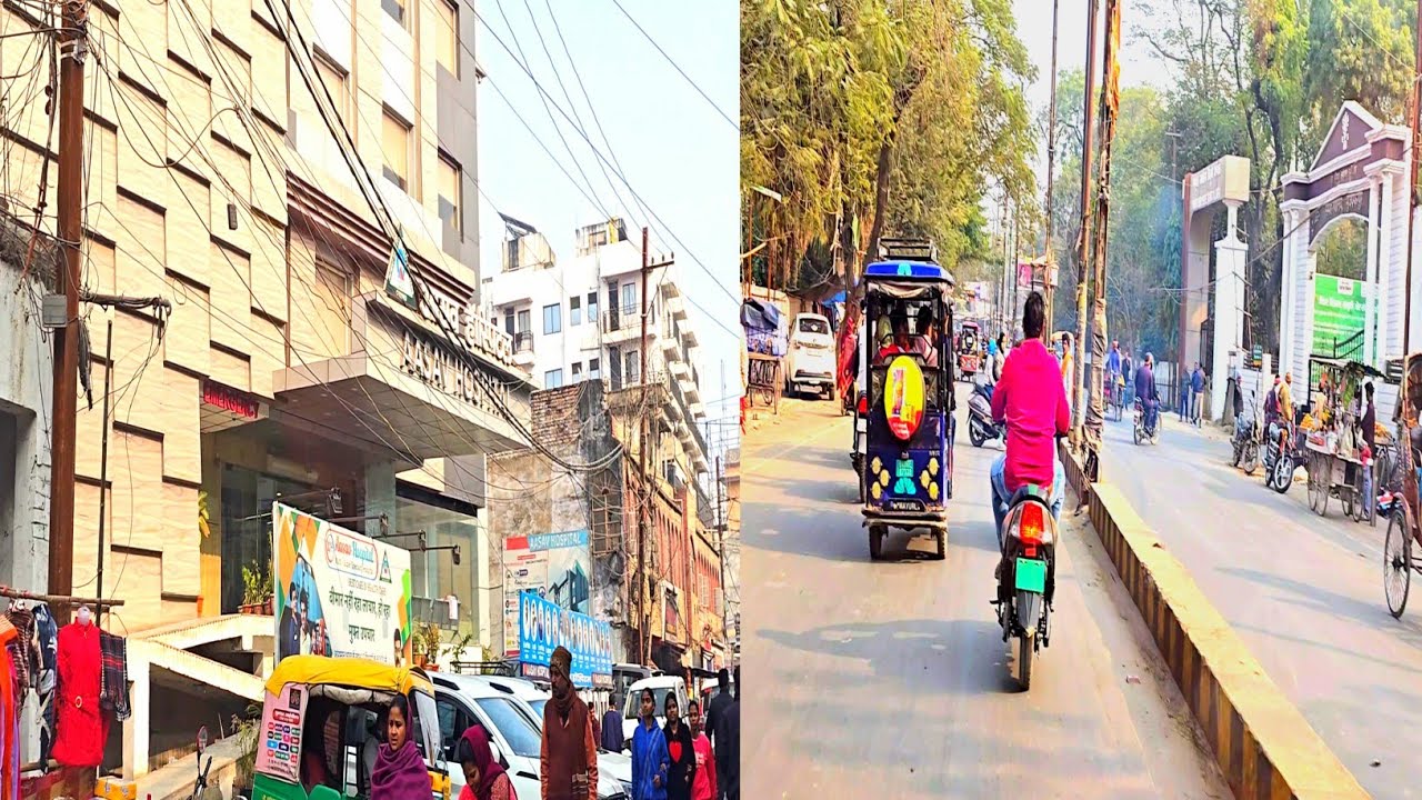 मुजफ्फरपुर का जूरन छपरा गेट नंबर 01से लेकर 04 कचहरी से लेकर कंपनीबाग तक का रूट जाने | Daily vlogs 