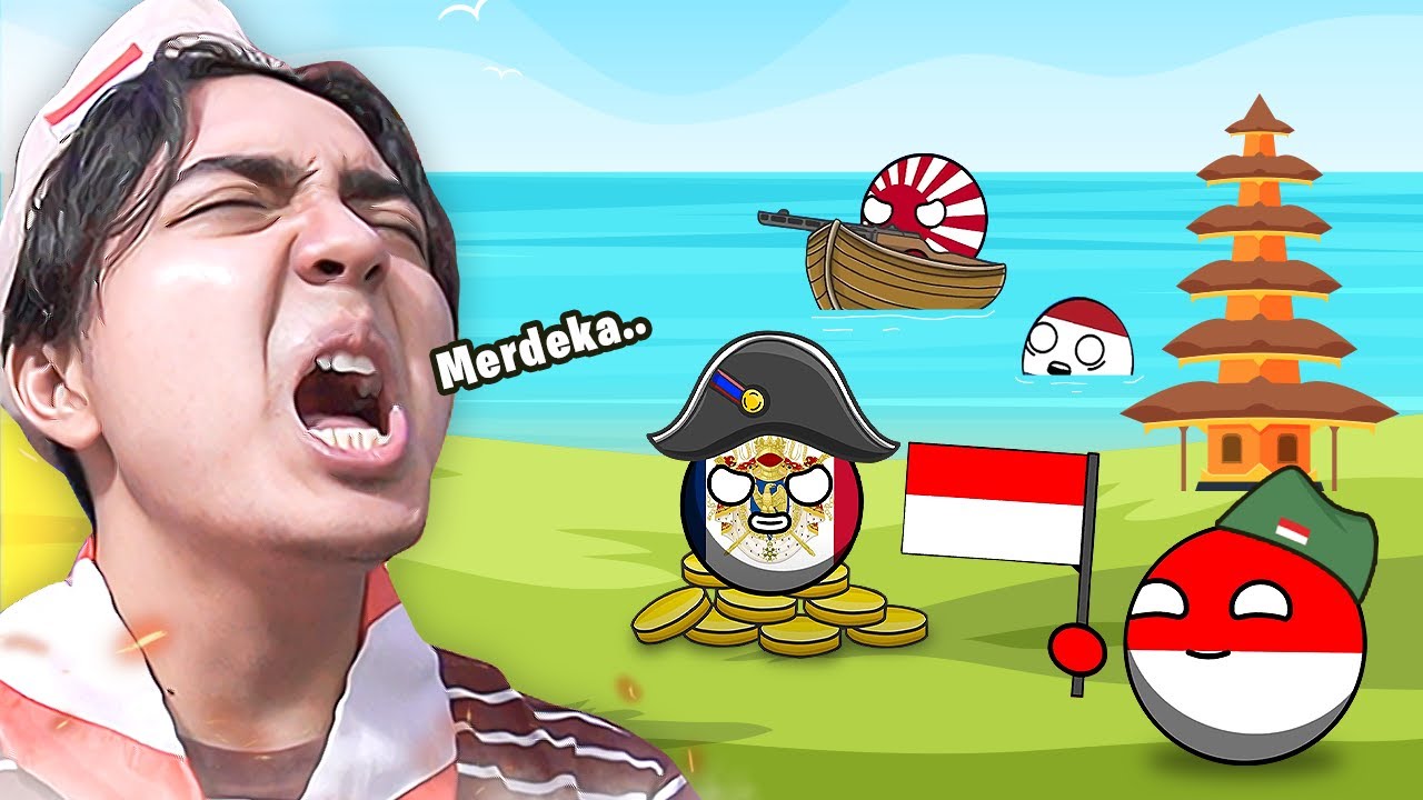 Sejarah Terbentuknya Negara Indonesia dalam Dunia Countryballs