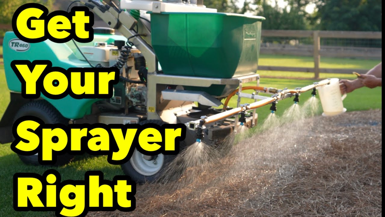 Get Your Sprayer Right - Step by Step Detailed Instructions