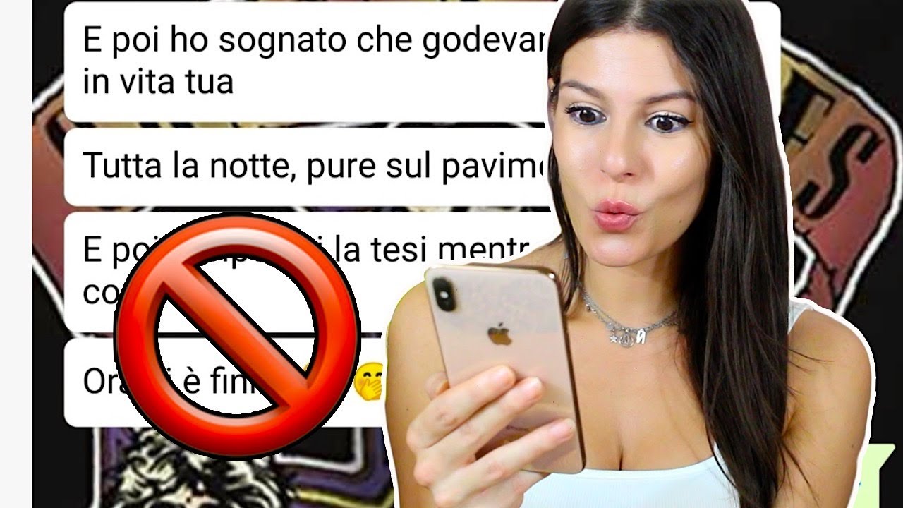 STA CHAT È TROPPO 🔥🌶🚫 PARTE 1 ✅ TANTO HO GLI SCREEN