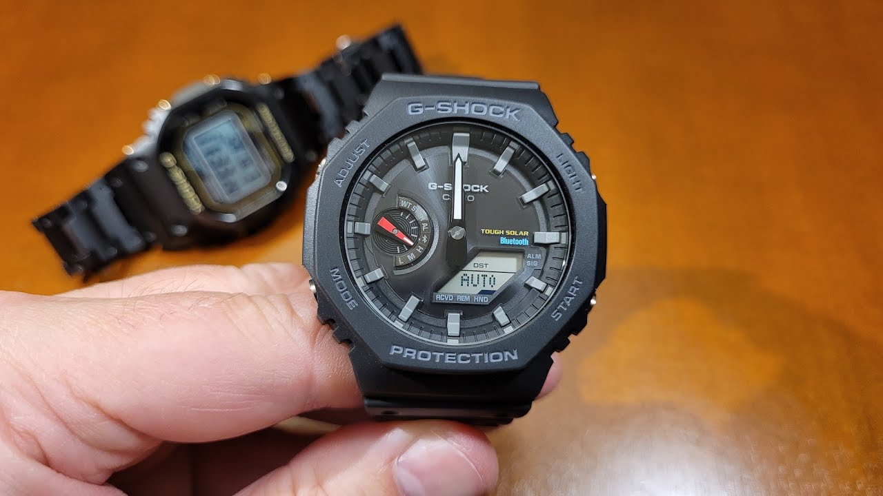 Casio G-Shock GA-B2100-1A - ustawienia zegarka [PL]