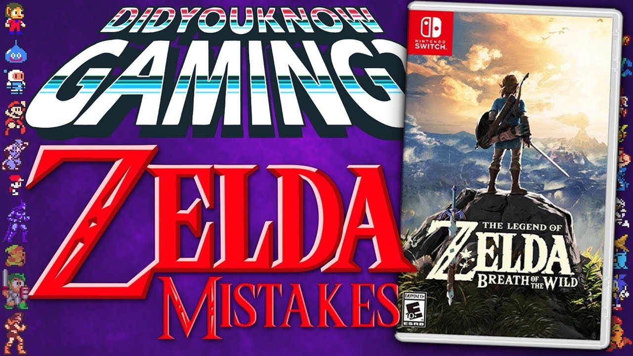 Mistakes in Zelda Games - Did You Know Gaming? Feat. Lady Pelvic