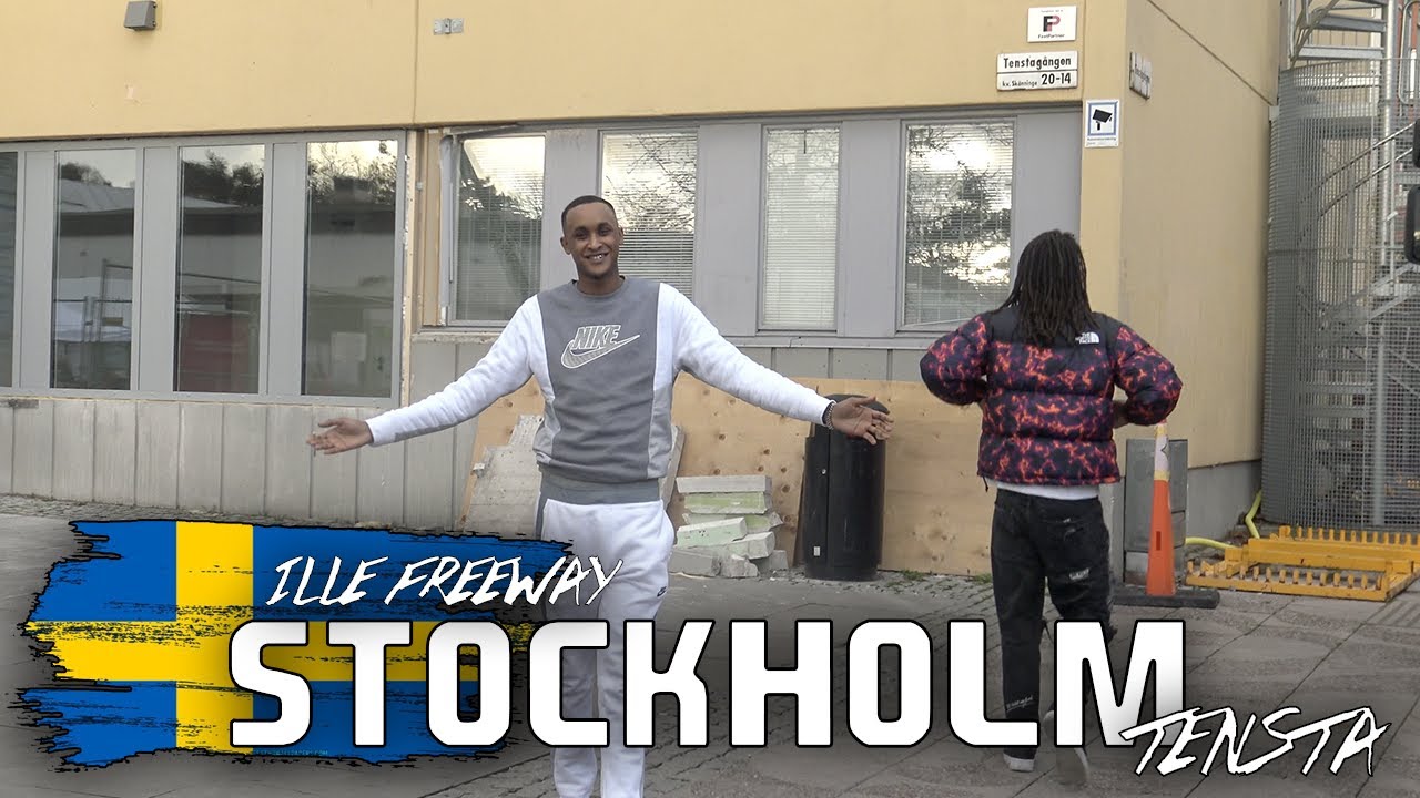 GabMorrison - Visite du quartier Tensta &agrave; Stockholm avec Ille FreeWay