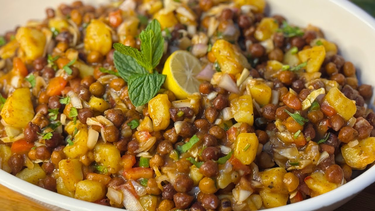 kala chana chaat recipe, New Recipe Ramadan Special  | Chana Masala Chaat | Bena’s Kitchen