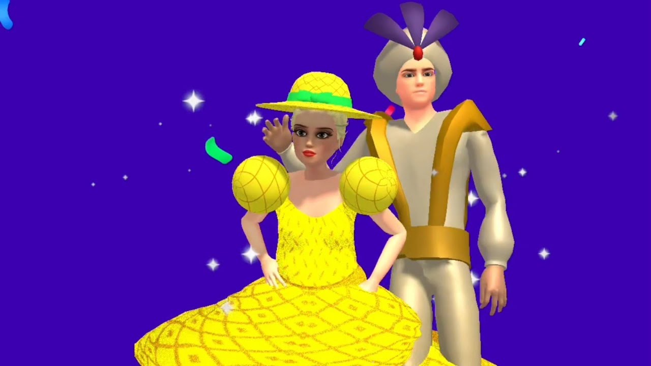 Choose a dress for your princess! Build A Queen