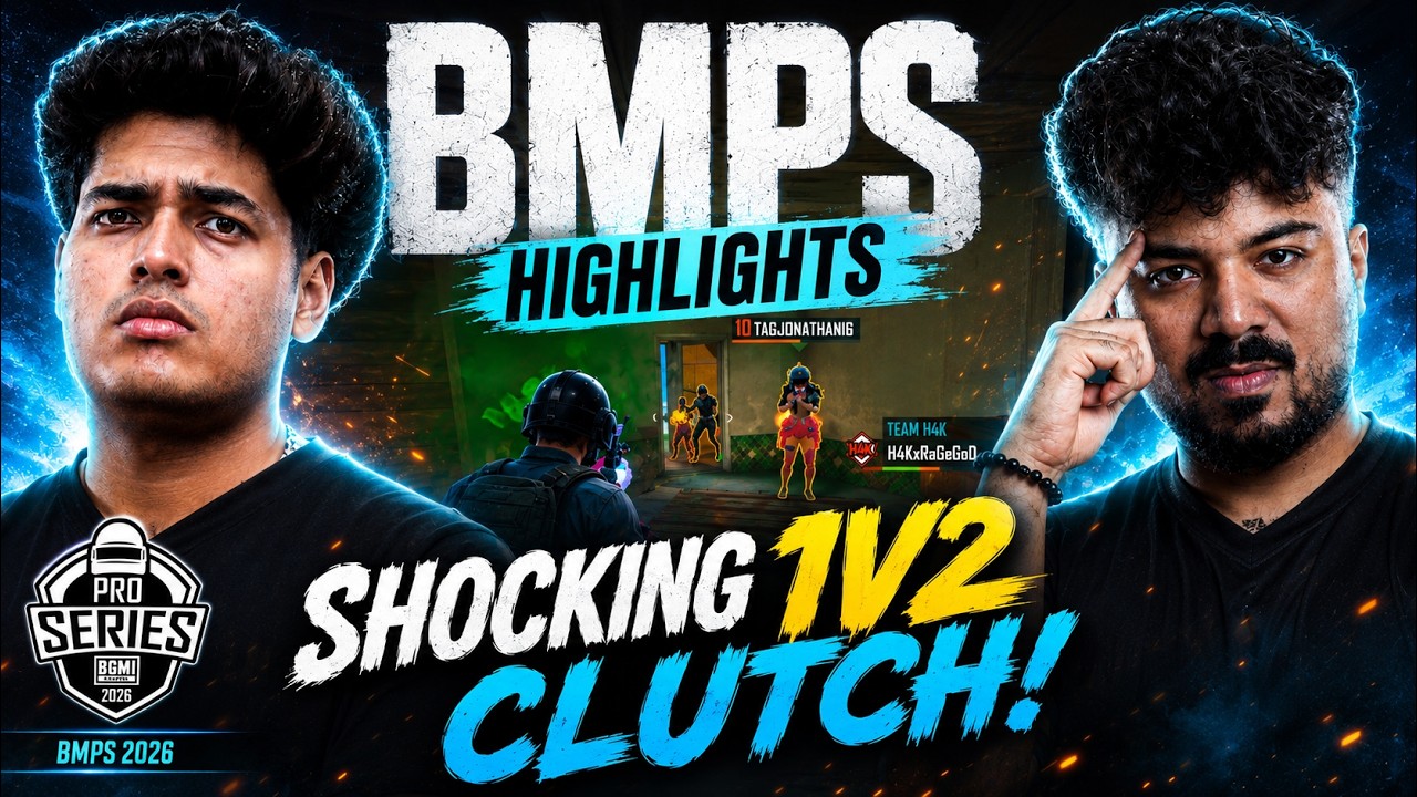 BMPS Jonathan vs SaumRaj Team ft Apex, K9, 8Bit, M4X & WINGOD | DAY 1