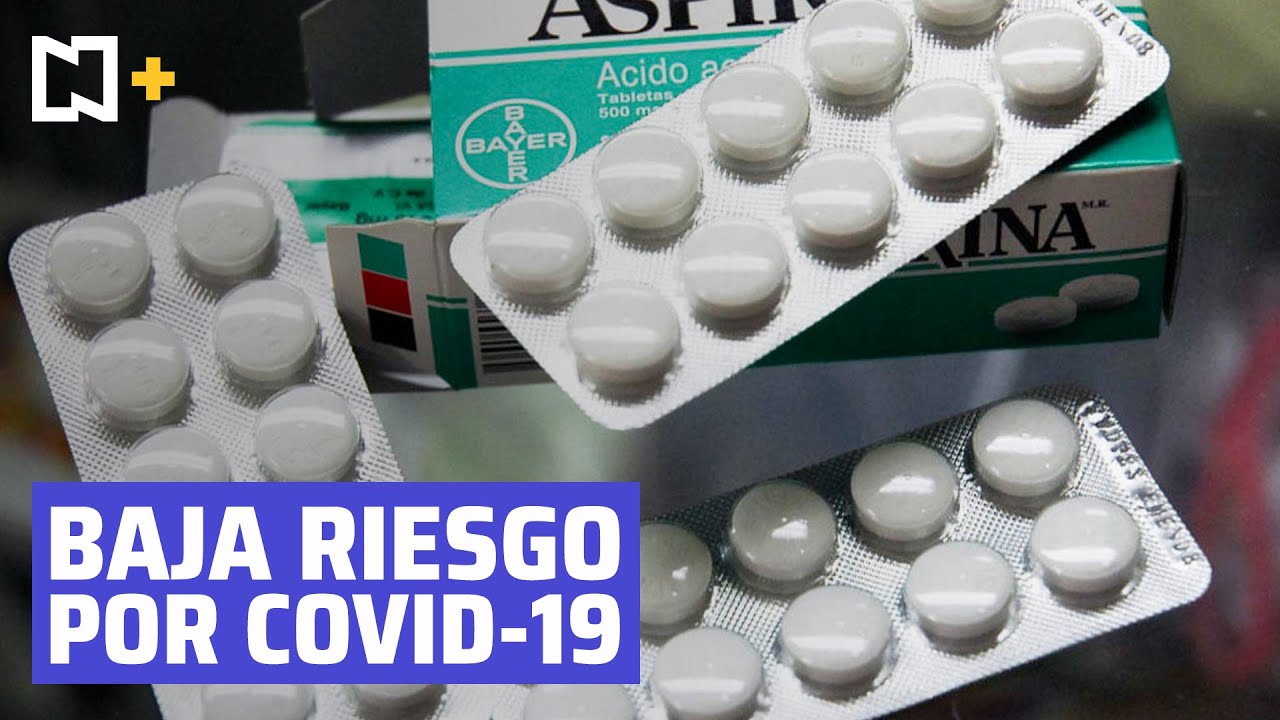 Aspirina podría reducir riesgo de contraer COVID-19, según estudio.