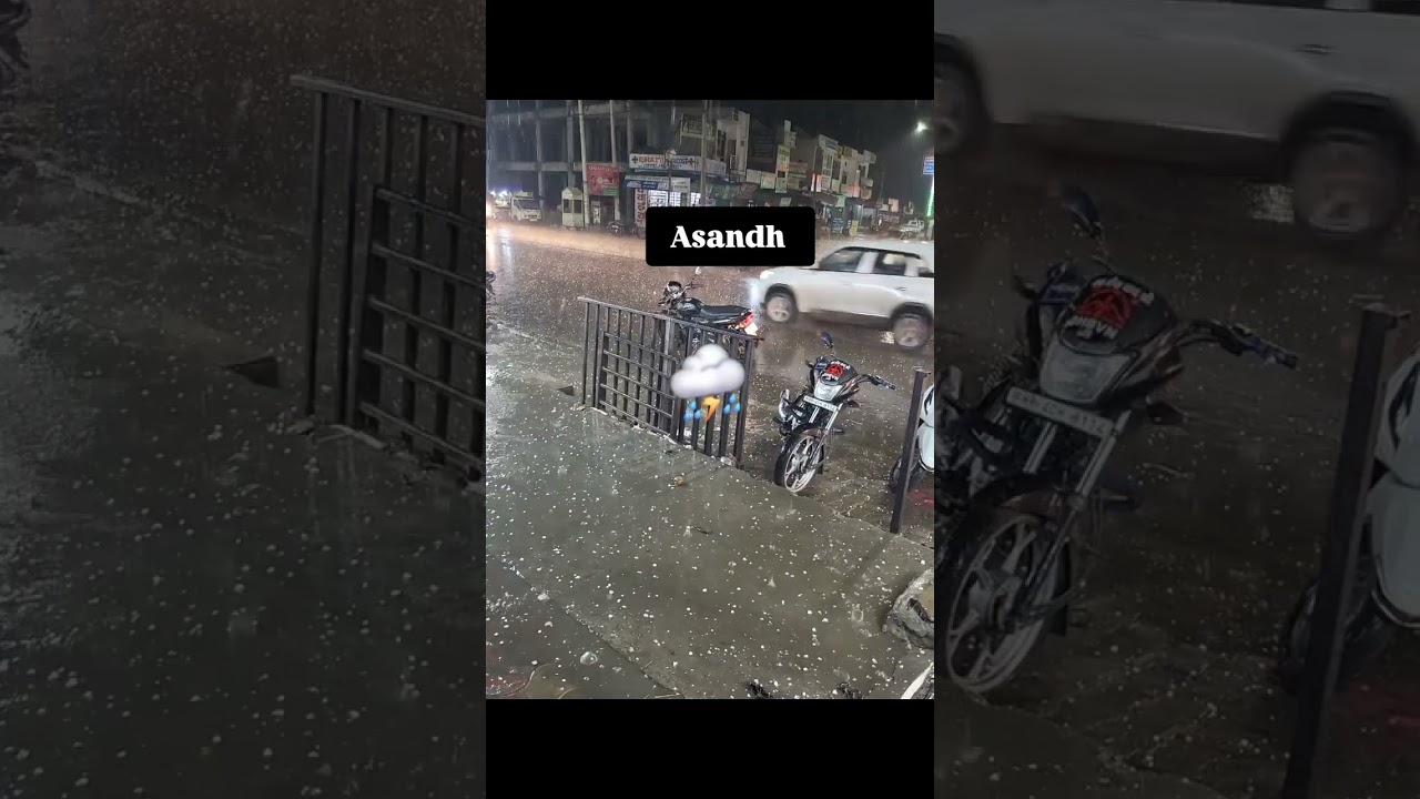 Yo के होया 😱 #assandh #weather
