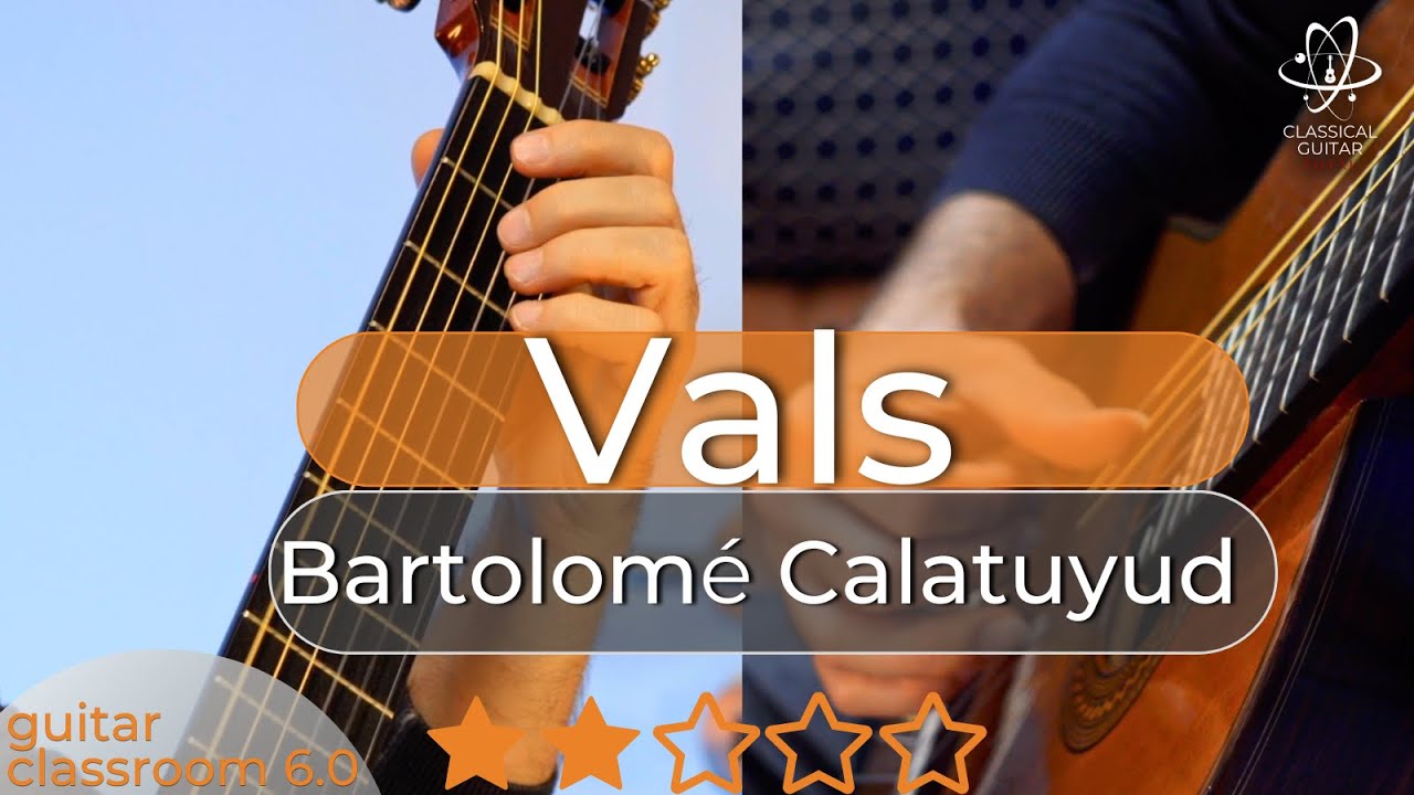 Guitar Performance: 'Vals' by Bartolomé Calatayud | Classical Guitar