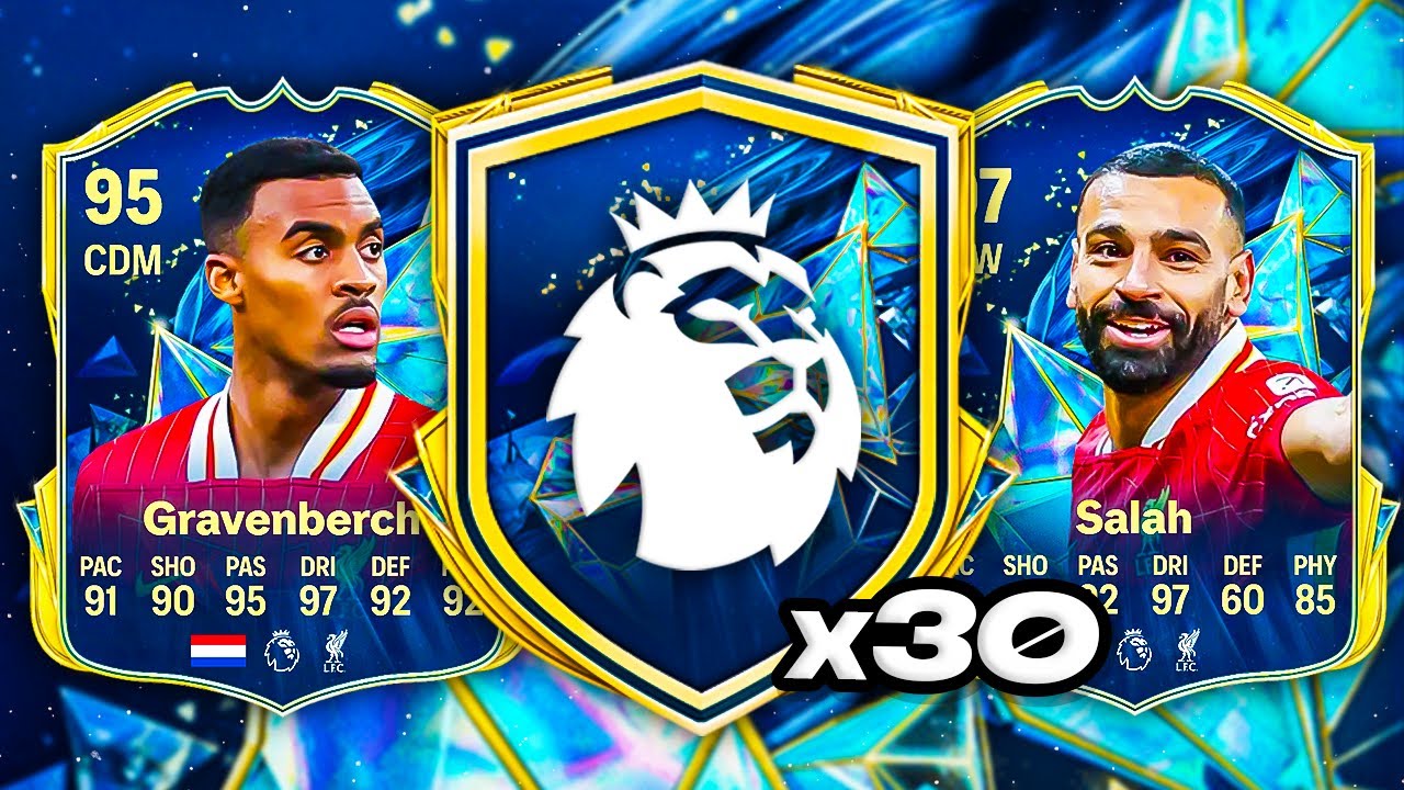 30x PREMIER LEAGUE TOTS PACKS! 🥳 FC 25 Ultimate Team