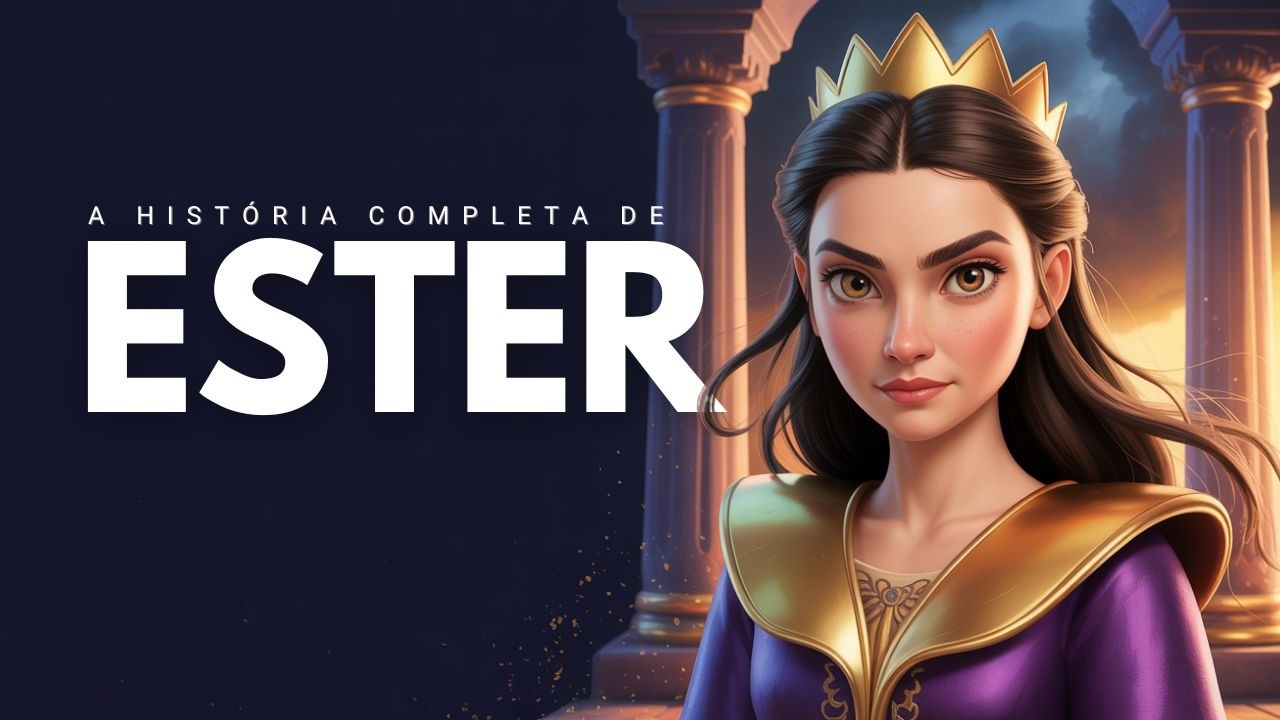 A História de Ester | A Mulher que Mudou o Destino de Israel #bíblia