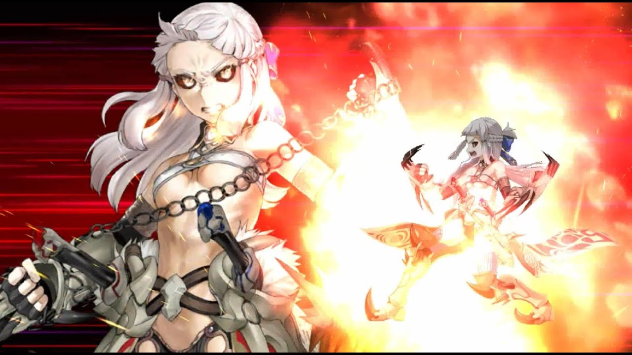 [Fate/Grand Order 60FPS 4K] 4* Penthesilea Animation+Skill+NP Demonstration