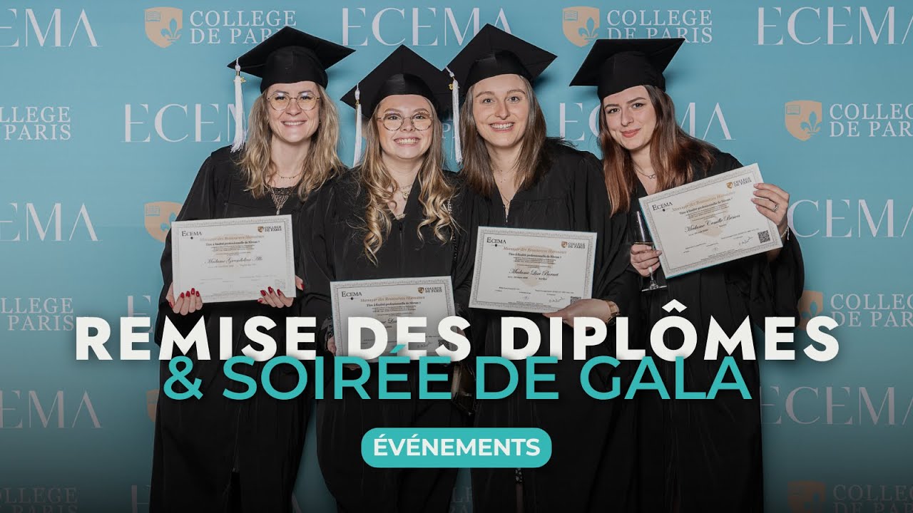 REMISE DES DIPLÔMES ET GALA ECEMA 2023