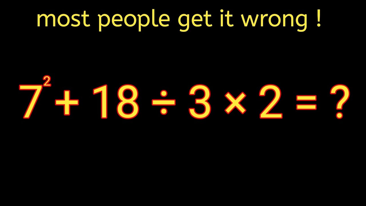 Can You Solve This Without Mistake?