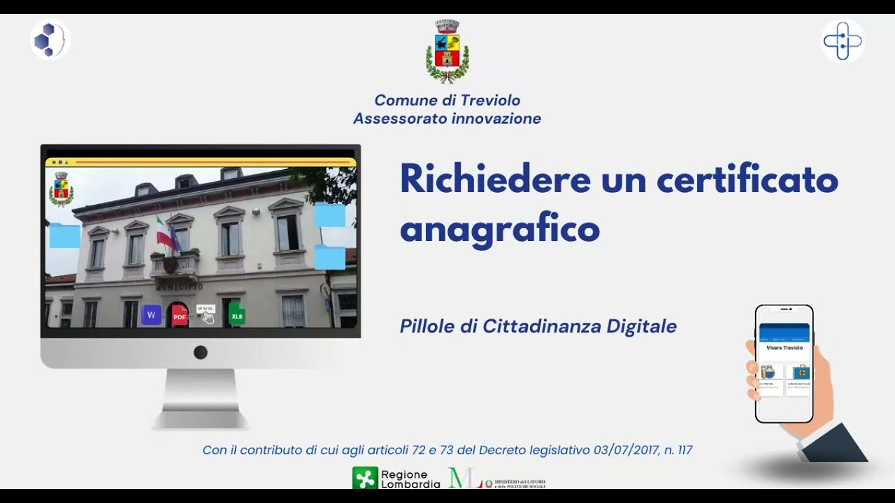 Richiedere un certificato anagrafico (in bollo) su ANPR