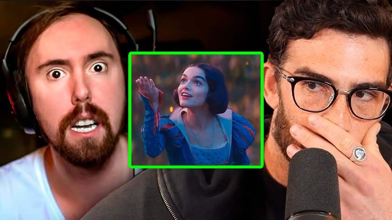 Asmongold gets triggered by Snow White | Hasanabi Reacts