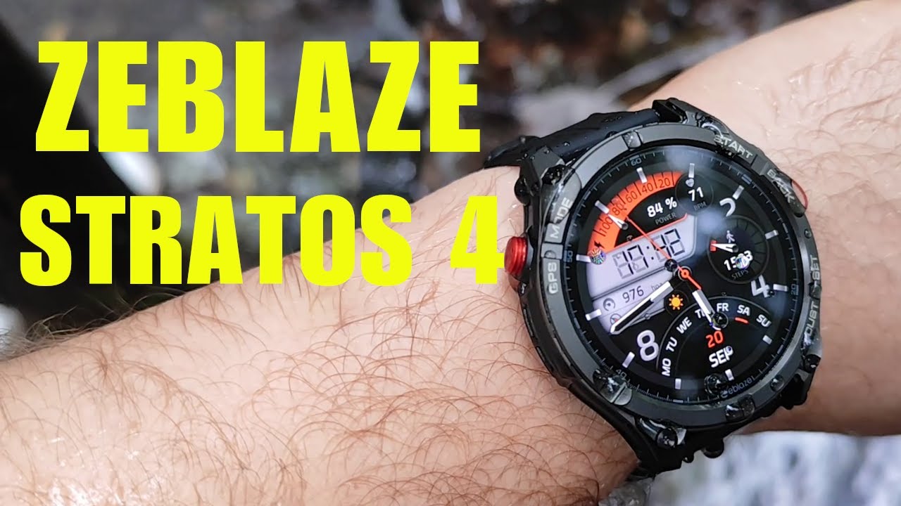 Recenzja Zeblaze Stratos 4 – Budżetowego smartwatch z GPS i AMOLED-em za 200 zł