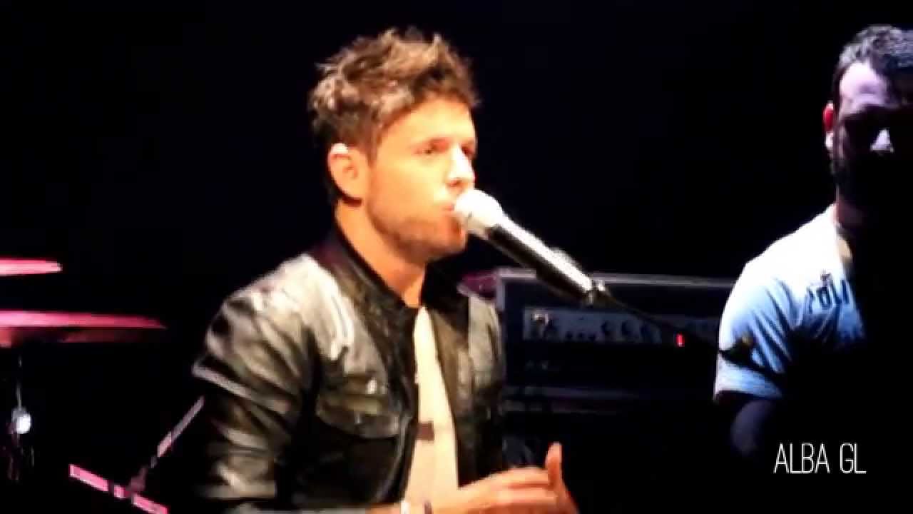 Pablo López, hablando y risas + Ella - concierto Villena (24/01/2015)