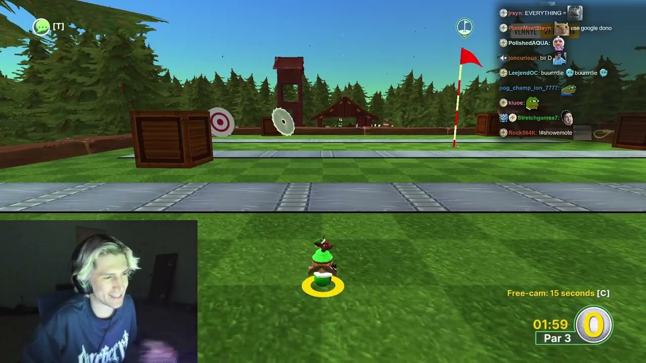 XQC PLAYS GOLF WITH YOUR FRIENDS