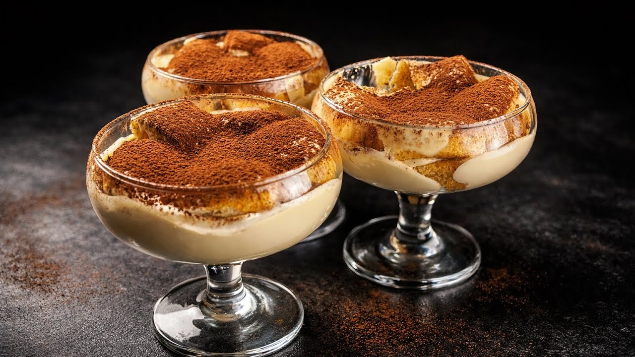 Cremiges 5-Minuten-Tiramisu mit griechischem Joghurt