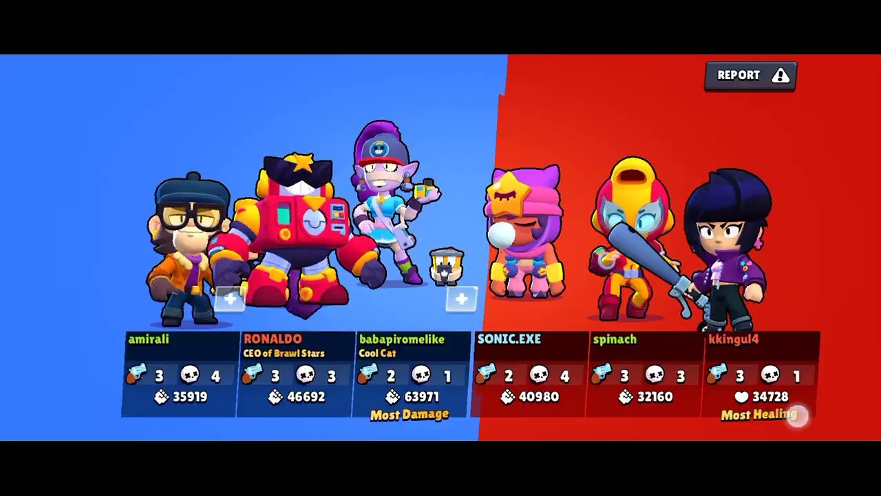 Playing brawl stars