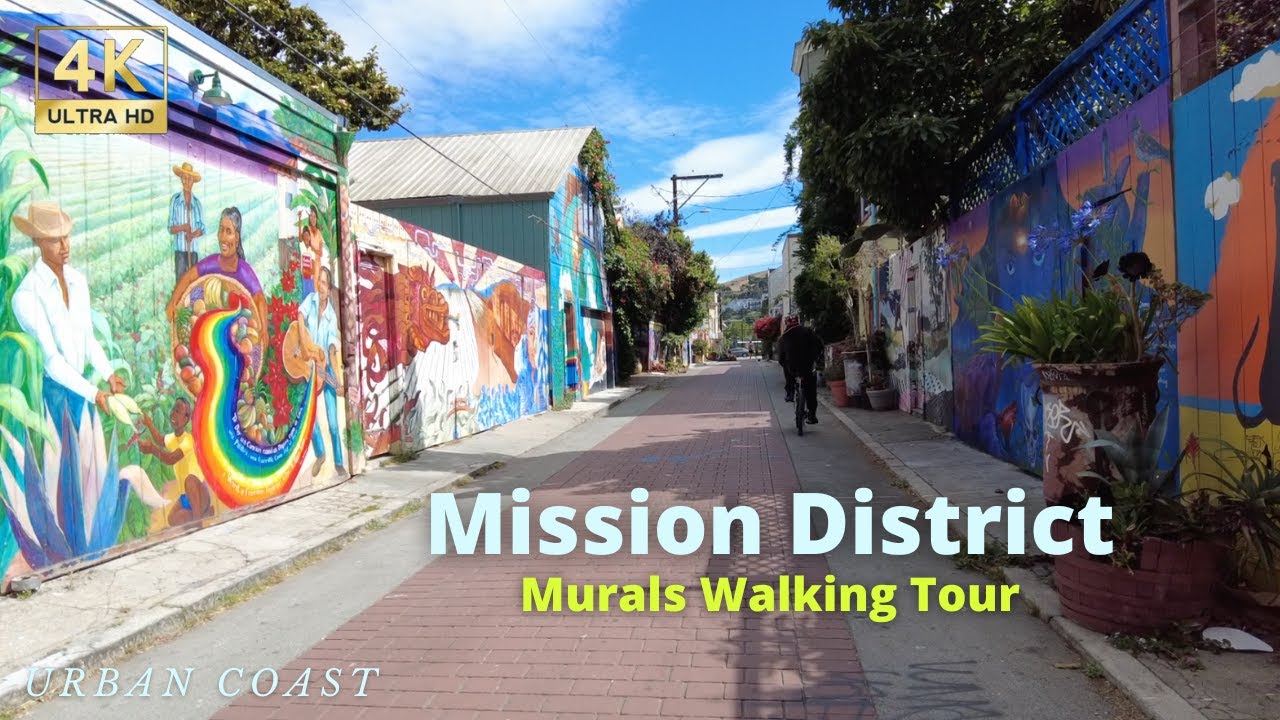 San Francisco Balmy Alley Murals in the Mission District