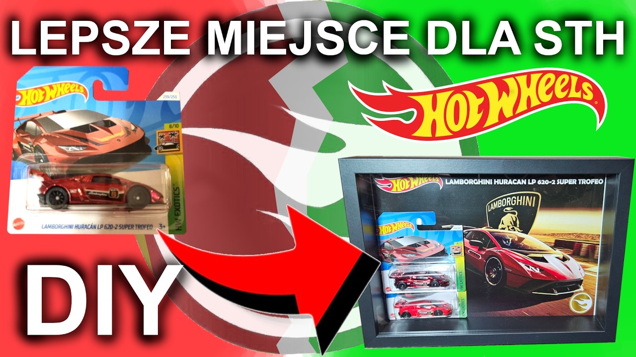 Jak wyeksponować swoje pierwsze Hot Wheels STH *Diorama DIY*