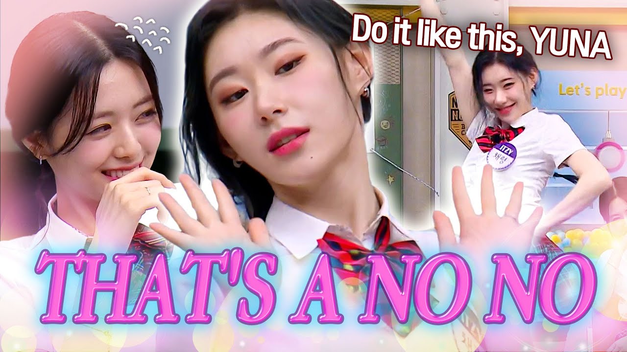＂THAT'S A NO NO＂ ITZY CHAERYEONG Backseat Cooking for YUNA 🔥🤣