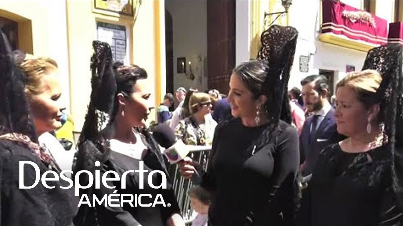 ¿Por qué visten de negro y con mantilla? La tradición sevillana en Jueves Santo | DA