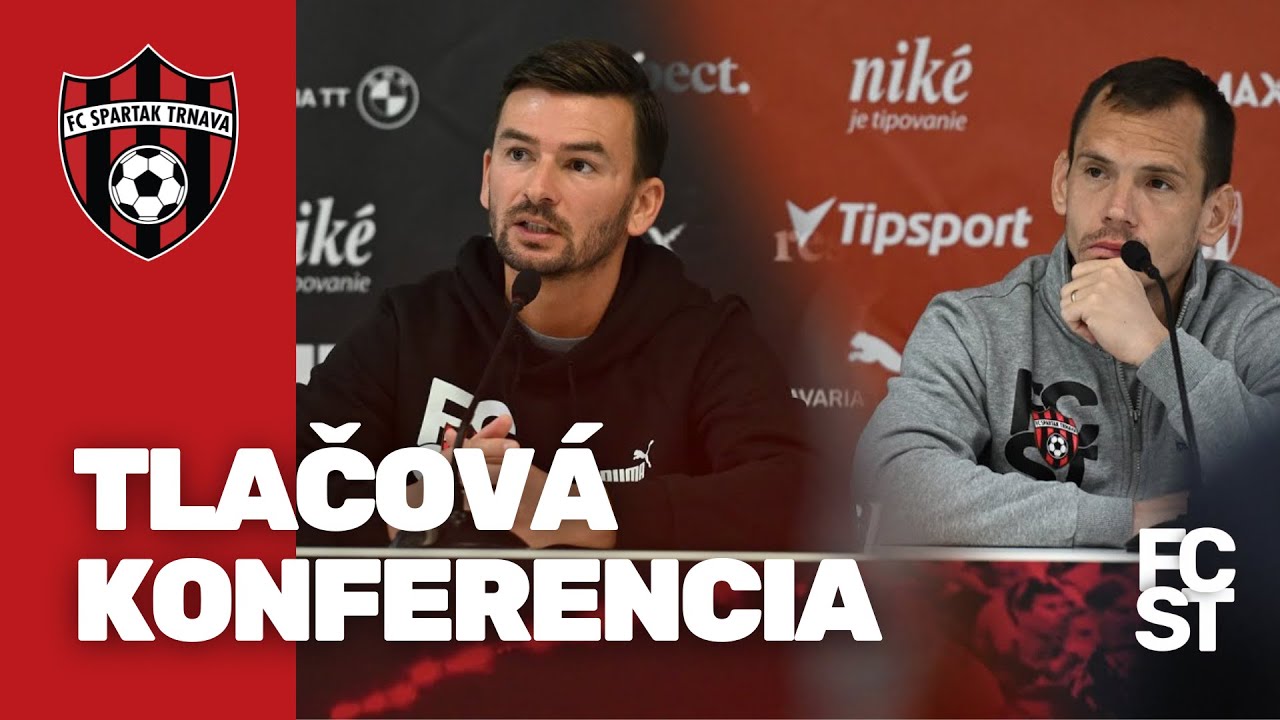 Tlačová konfrencia | Michal Gašparík a Martin Mikovič pred začiatkom jarnej časti ligy