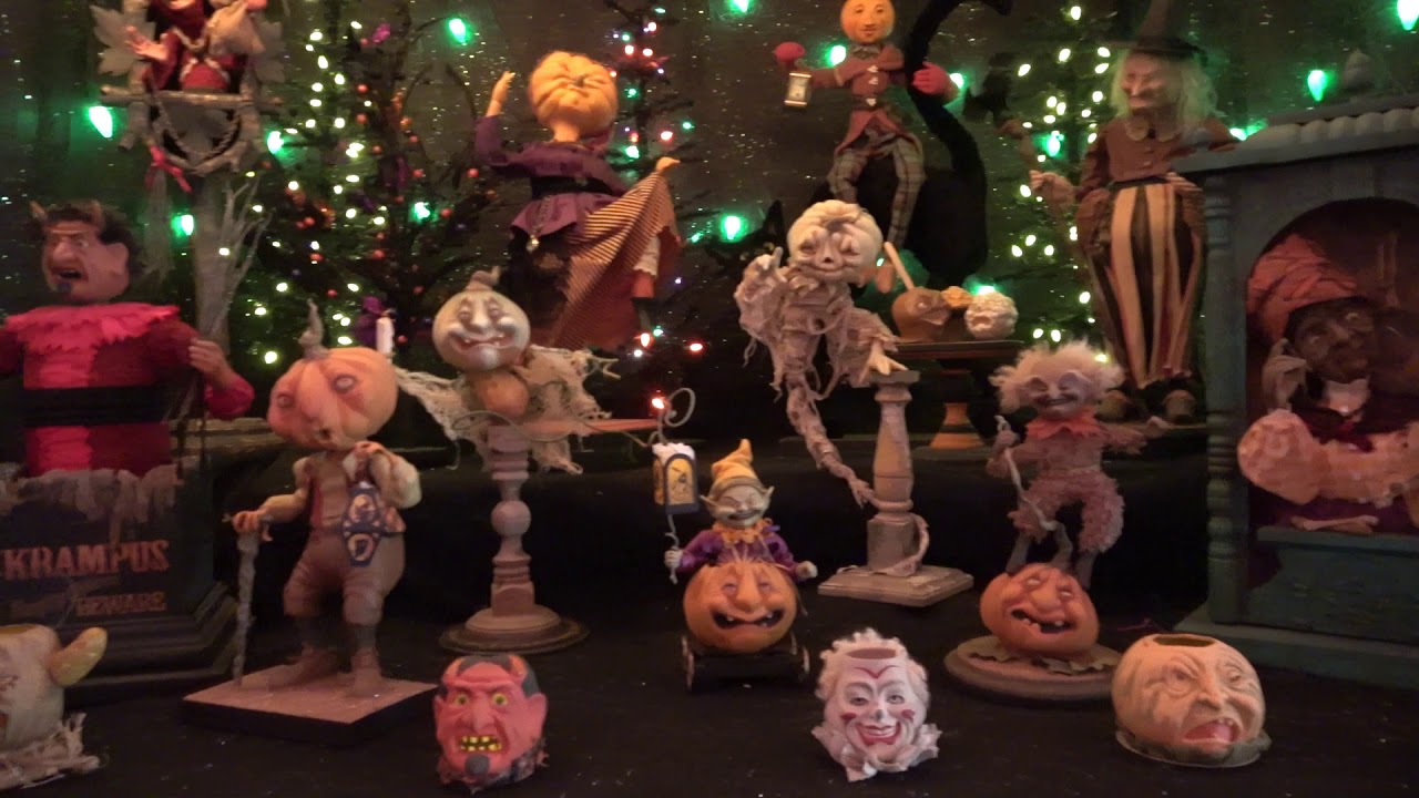 Halloween Home Tour Open House 2019 Dept 56 Lemax Villages