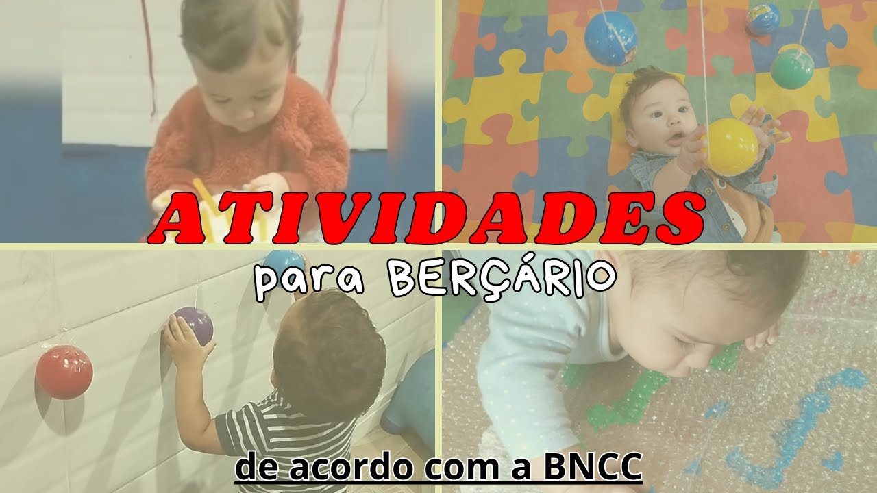 Atividades para berçário de acordo com a bncc