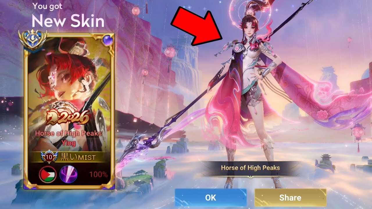 YING BEST SKIN IS HERE!! INSANE RANKED WITH PINK RANGER | HONOR OF KINGS