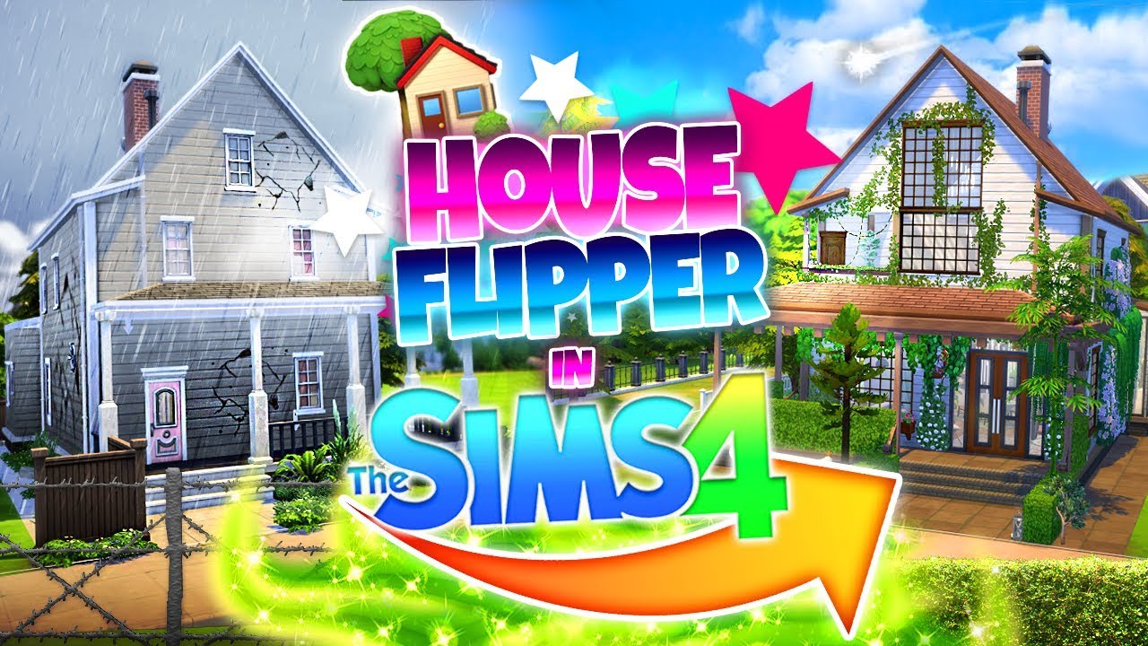 HOUSE FLIPPER CHALLENGE IN SIMS 4?! 🏚🏡