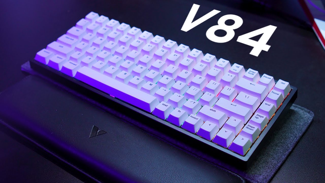 Silent Wireless Keyboard for Gaming and Work! - Vissles V84