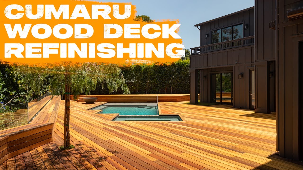 Cumaru Wood Deck Refinishing