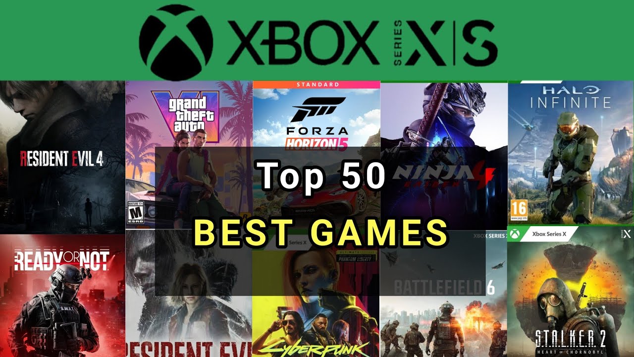 Top 50 Best Xbox Series X & S Games (2026) | Ultimate Must-Play List